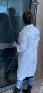 Photo de galerie - Préparation - nettoyage de salle