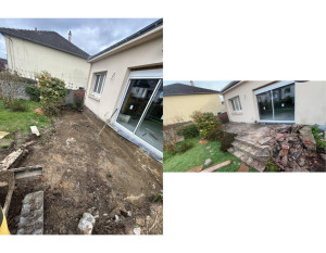 Photo de galerie - Bonjour, voici l’une d’autorisation effectuée sur Saint-Herblain démolition d’une dalle béton avec Évacuation