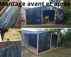 Photo de galerie - Montage avec client  tres content du résultat 