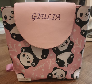 Photo de galerie - Réalisation d'un sac à dos pour enfant personnalisé 