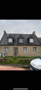 Photo de galerie - Avant traitement anti mousse, plus protection, résine