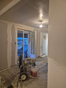 Photo de galerie - Râtissage plafond