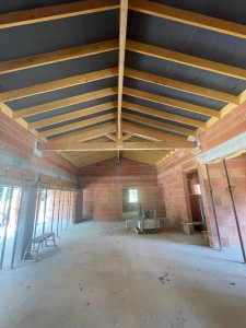 Photo de galerie - Charpente traditionnelle 