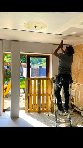 Photo de galerie - Plaquiste, enduiseur, peintre 