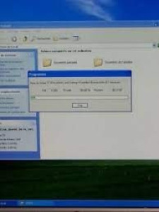Photo de galerie - Transfert de dossier sur un disque dur
