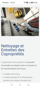 Photo de galerie - Préparation - nettoyage de salle