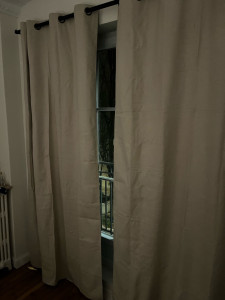 Photo de galerie - Ourlets rideaux 