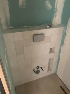 Photo de galerie - Préparation WC suspendu