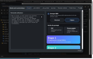 Photo de galerie - Mon outils de dev en ligne