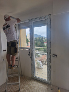 Photo de galerie - Pose de fenêtres en PVC
