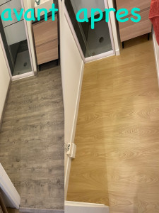 Photo de galerie - Pose de parquet - Revêtement de sol