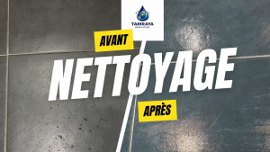Photo de galerie - Nettoyage de carrelage 
