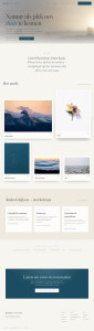 Photo de galerie - Maquette site web Photographie