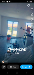 Photo de galerie - Peinture et ponçage 