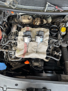 Photo de galerie - Remplacement capsule de turbo sur 1.6 tdi. 