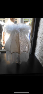 Photo de galerie - Abat jour cousue main