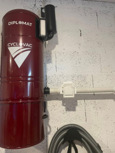 Photo de galerie - Installation d'une aspiration centralisée par Frédéric