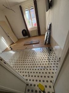 Photo de galerie - Pose de parquet - Revêtement de sol