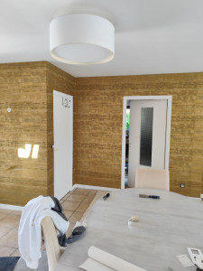 Photo de galerie - Posé de papiers peint 