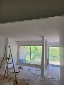 Photo de galerie - Première couche avant la finition 