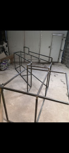 Photo de galerie - Fabrication structure métallique d'un comptoir 