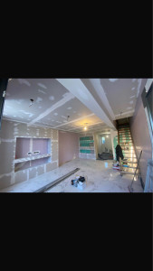 Photo de galerie - Plâtrerie - Murs - Plafonds - niches 