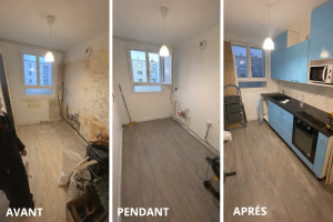 Photo de galerie - Rénovation complète d’une cuisine  