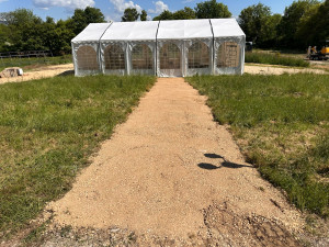 Photo de galerie - Chemin d’accès chapiteau 