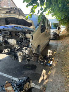 Photo de galerie - Remplacement moteur OPEL VIVARO 2L CDTI
