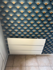 Photo de galerie - Chauffage électrique tapisserie