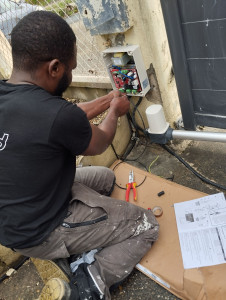 Photo de galerie - Portail motorisé électrique 