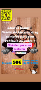 Photo de galerie - Bonjours a tous je suis disponible pour vos diag auto, n’hesitez pas a me contacter.