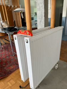 Photo de galerie - Installation radiateurs 