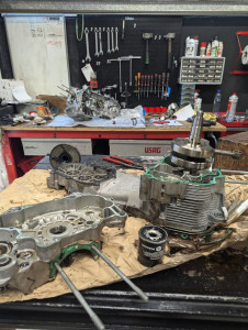 Photo de galerie - Réfection moteur complet 