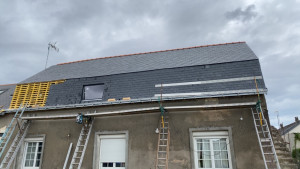 Photo de galerie - Redressages de charpente couverture 