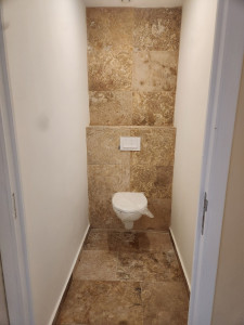 Photo de galerie - Pose WC suspendu 