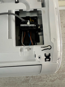 Photo de galerie - J’ai effectué la pose d’un Clim 