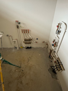 Photo de galerie - Création de nourrices chauffage et eau froide eau chaude 