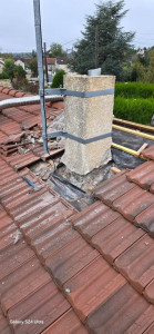 Photo de galerie - Réfection d'un pied de cheminée