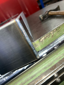 Photo de galerie - Bac de récupération, inox de 1 mm pour cuisine