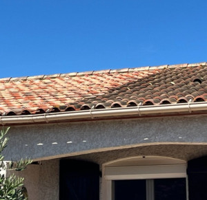 Photo de galerie - Nettoyage haute pression + anti-mousse professionnel