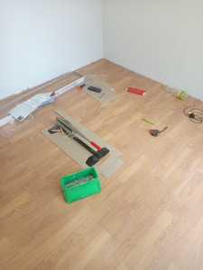 Photo de galerie - Pose de parquet - Revêtement de sol