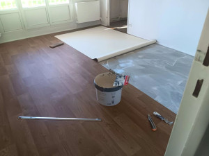 Photo de galerie - Pose de parquet - Revêtement de sol