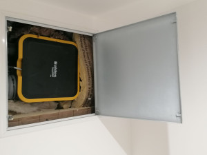 Photo de galerie - Pose VMC plus trappe pour acces