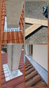 Photo de galerie - Tout travaux de toiture/ charpente/étanchéité 