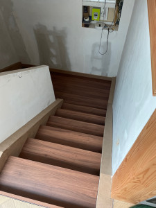 Photo de galerie - Rénovation d’un escalier 