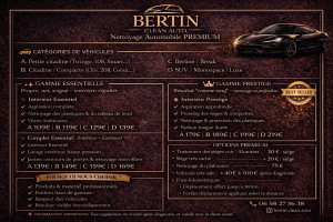 Photo de galerie - Grille tarifaire