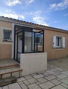 Photo de galerie - Fabrication et pose de verrière avec vitrage sur mesure