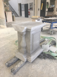 Photo de galerie - Taille de pierre - Marbrerie