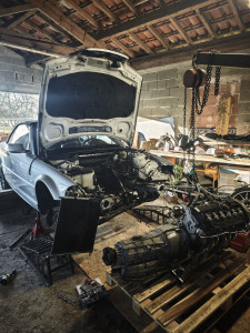 Photo de galerie - Remplacement boîte automatique bmw
